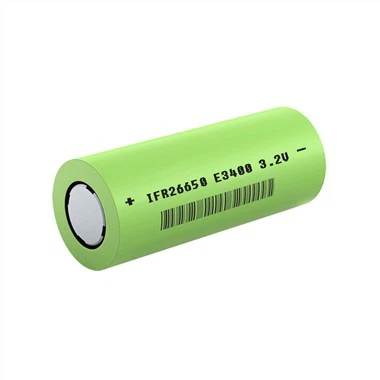 26650 3.2V3400mAh LiFePO4 बैटरी सेल