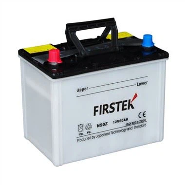 55D23R 12V 60AH JIS ड्राई चार्ज कार बैटरी