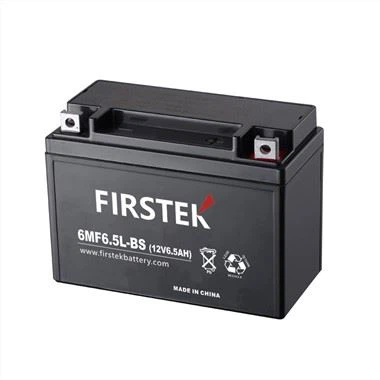 6MF6.5L-BS मोटरसाइकिल बैटरी