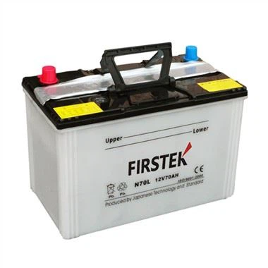 N70L 12V 70AH JIS ड्राई चार्ज कार बैटरी