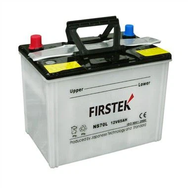 NS70L 12V 65AH JIS ड्राई चार्ज कार बैटरी